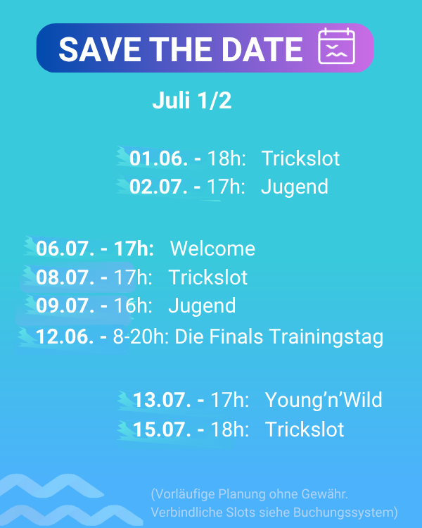 termine juli 1